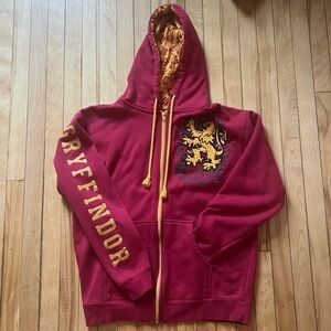 Harry Potter x Universal x Gryffindor Zip Up Hoodie